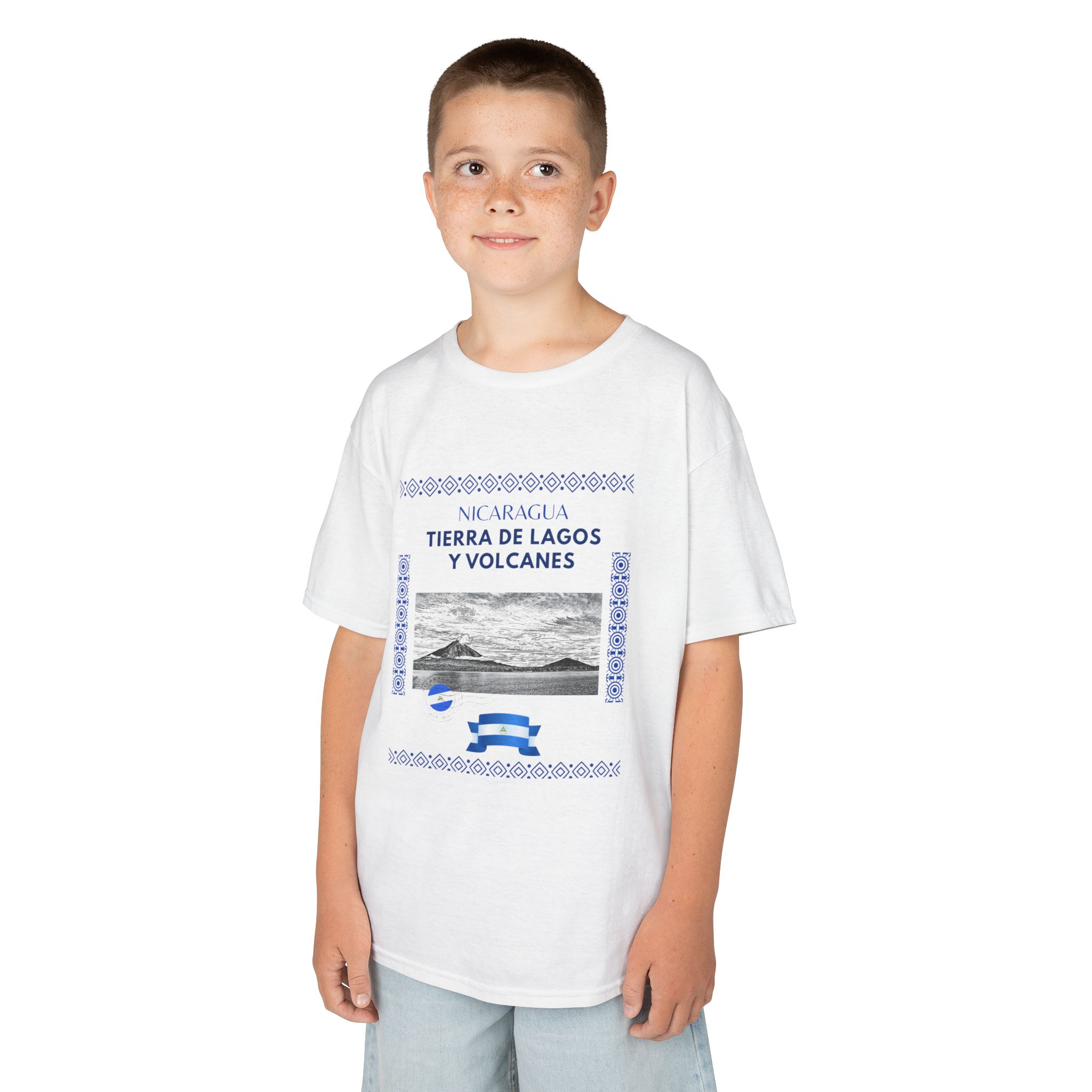 Nicaragua land of lakes and volcanoes t-shirts #004