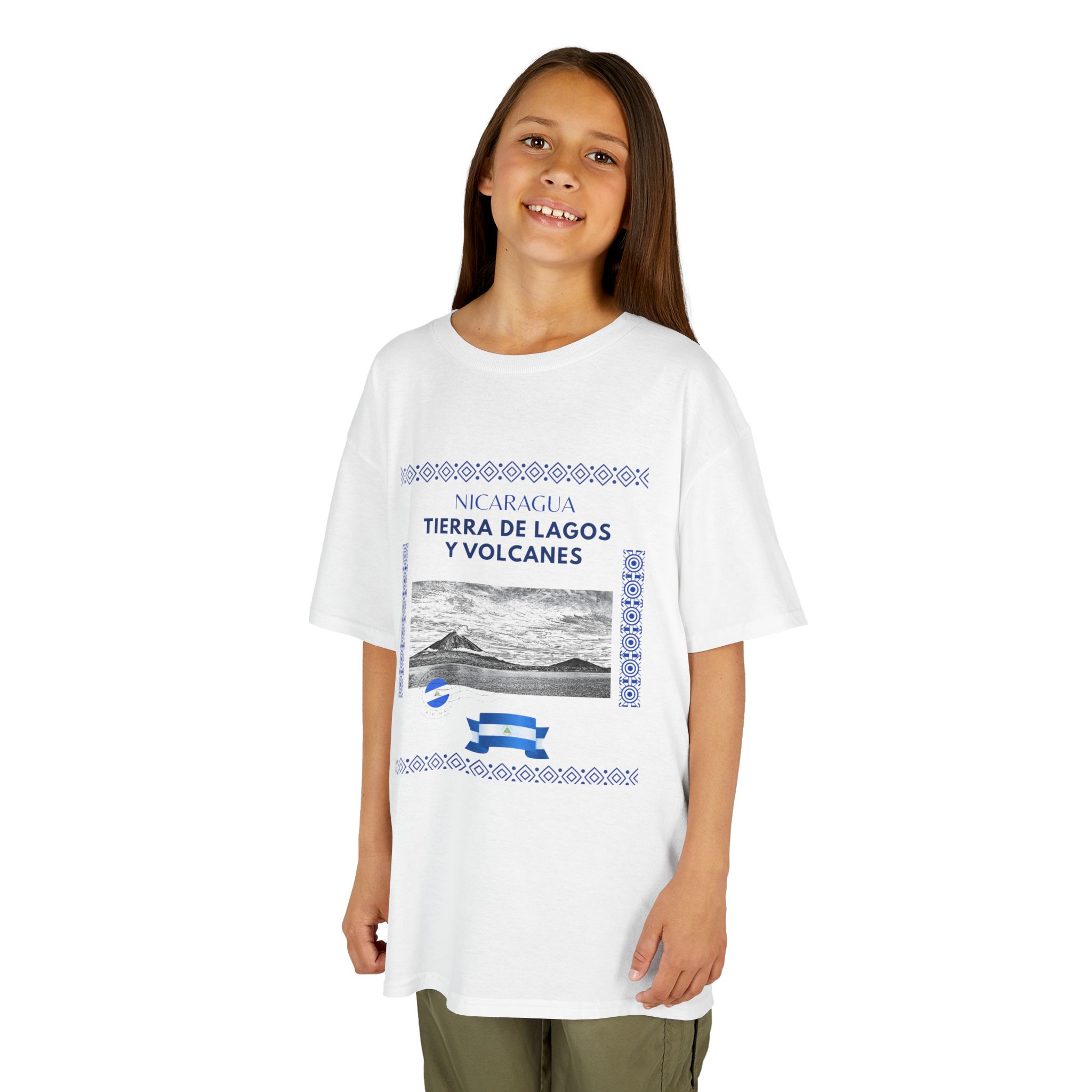 Nicaragua land of lakes and volcanoes t-shirts #004 - Image 2