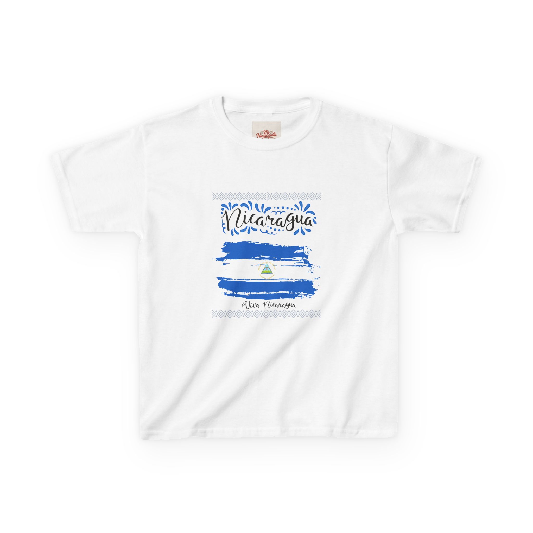 Nicaragua national flag design for t-shirts - Image 2