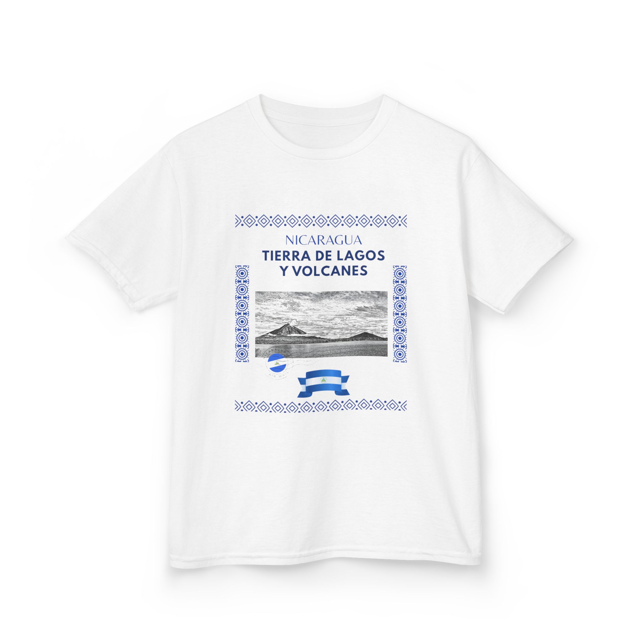 Nicaragua land of lakes and volcanoes t-shirts #004 - Image 4