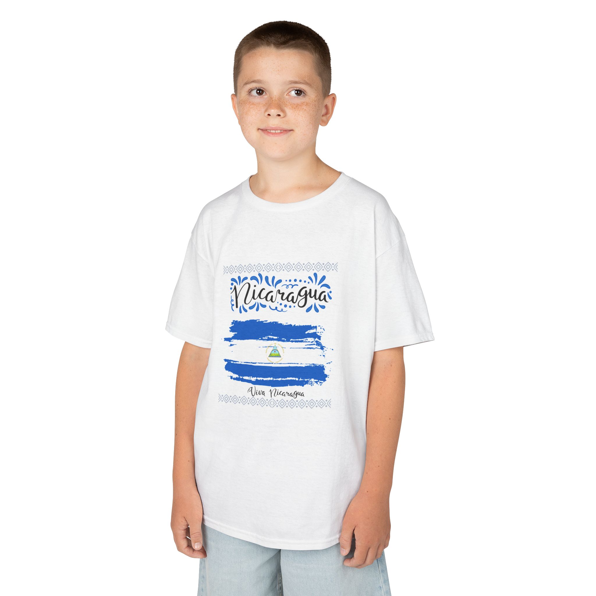 Nicaragua national flag design for t-shirts - Image 4